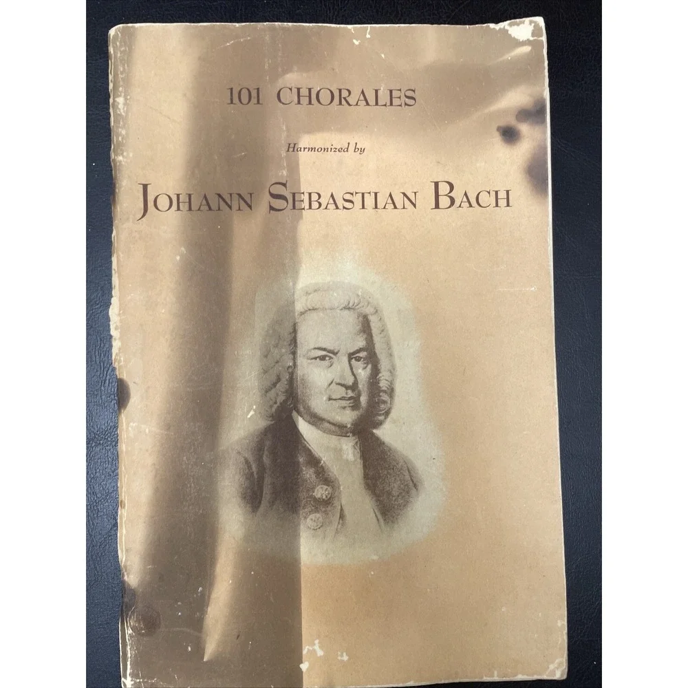 Walter E Buszin 101 Chorales Harmonized by Johann Sebastian Bach 1st ed 1952